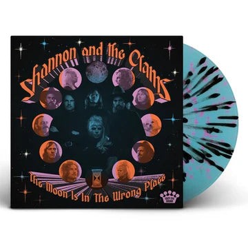 Shannon & The Clams - The Moon Is In The Wrong Place - New LP Record 2024 Easy Eye Sound Blue with Neon Pink & Black Splatter Vinyl - Psychedelic Rock