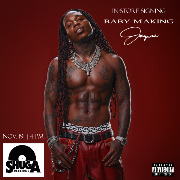 Signed Autographed - Jacquees - Baby Making - CD 2024 Republic Cash Money USA - R&B / Hip Hop - Shuga Records
