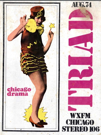 Triad Magazine - August 1974 - Chicago Drama– Shuga Records