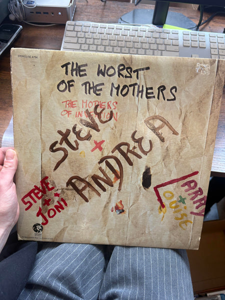 The Mothers Of Invention - The Worst Of The Mothers - VG+ LP Record 1971 MGM Promo Vinyl - Psychedelic Rock - Shuga Records