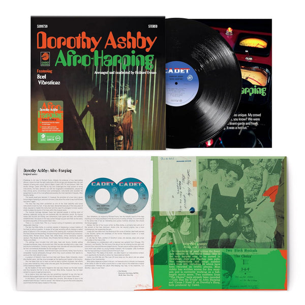 Dorothy Ashby - Afro-Harping (1968) - New 2 LP Record 2024 Cadet Verve Vinyl & Booklet - Jazz / Soul-Jazz / Jazz-Funk - Shuga Records