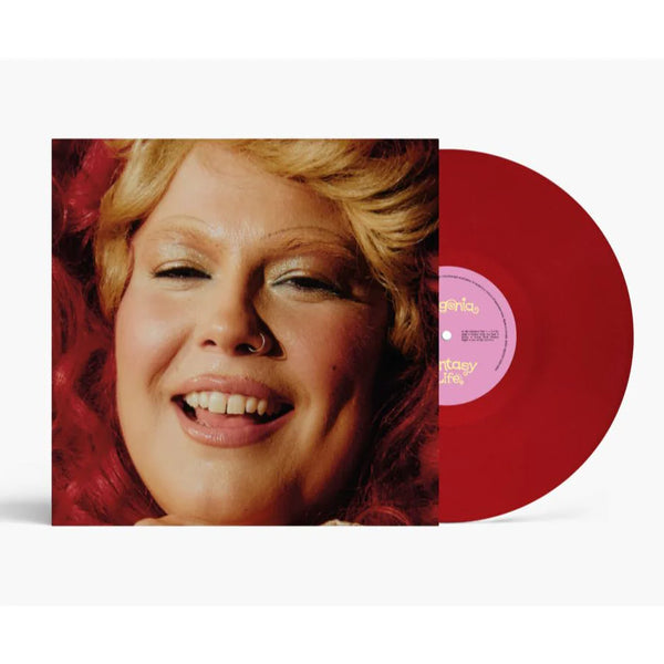 Begonia - Fantasy Life - Mint- LP Record 2025 Birthday Cake Canada Glitter Ruby Red Vinyl & Poster - Indie Pop - Shuga Records
