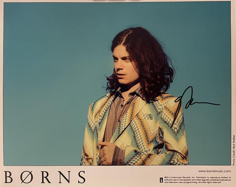 Borns - 8" x 10" Promo Print Signed p0011-2