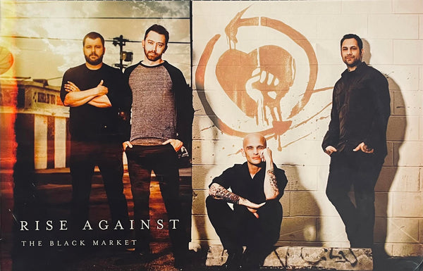 Rise Against - The Black Market - 11" x 17" Album Promo Poster (Double Sided) - p0053-2 - Shuga Records