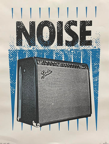 Noise - 18" x 24" Screenprint Poster - p0188