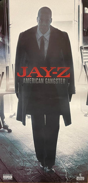 Jay-Z – American Gangster - 12" x 24" Roc-A-Fella 2007 USA Promo Poster (double sided) Hip Hop - p0354-2 - Shuga Records