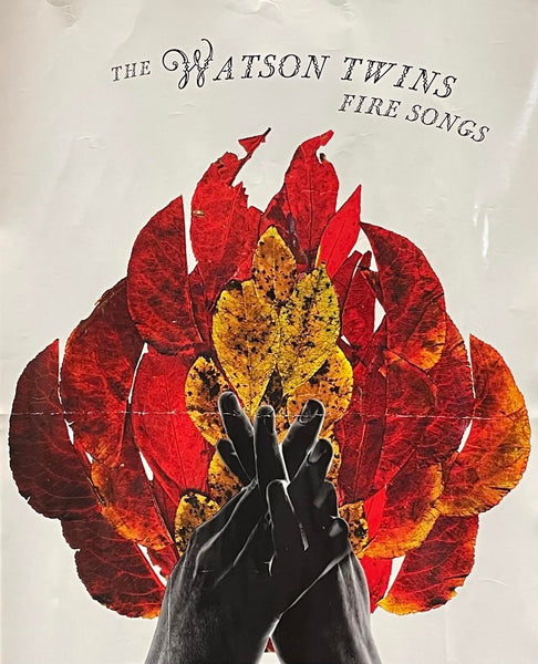 The Watson Twins - Fire Songs - 11" x 14" Double Sided - Promo Poster p0296 - Shuga Records