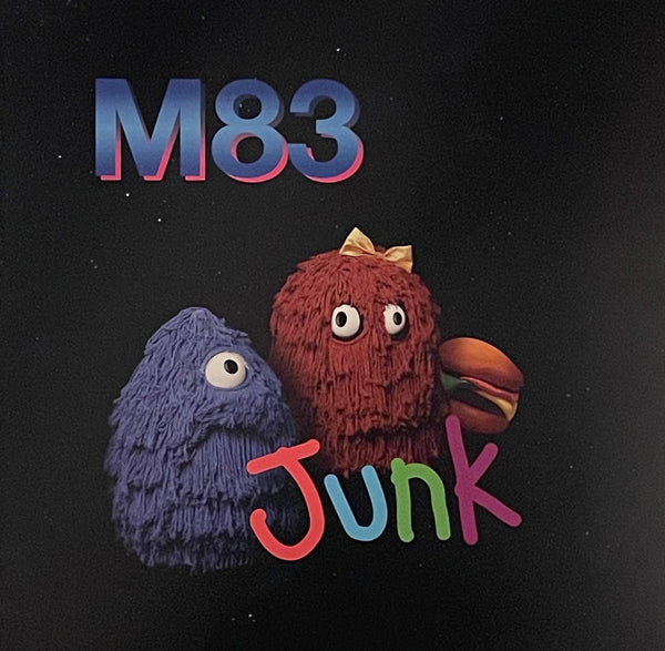 M83 - Junk - 12" x 12" Promo Flat Double Sided p0386 - Shuga Records