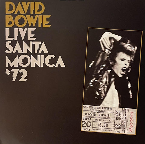 David Bowie - Live in Santa Monica '72 - 12' x 12" Promo Flat p0394-2