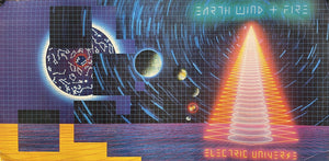 Earth Wind and Fire - Electric Universe - 12" x 24" Promo Flat Poster p0283 - Shuga Records