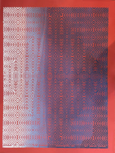 100 Gecs - First Avenue  Minneapolis - 20" x 26" Starman Press Screen Print Poster (Red) - p0410