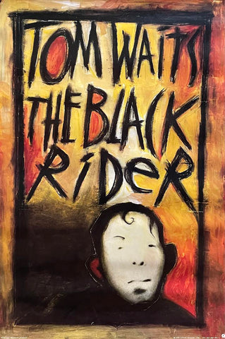 Tom Waits – The Black Rider - 18x29 Promo Poster - p0557