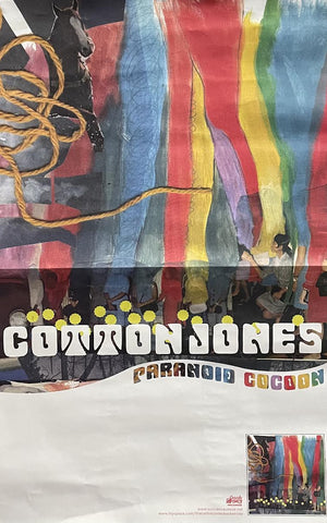 Cotton Jones - Paranoid Cocoon - 11" x 17" Promo Poster p0484