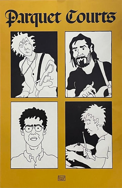 Parquet Courts - Wide Awaaaaake! - 11" x 17" Double Sided Album Promo Poster - p0407 - Shuga Records