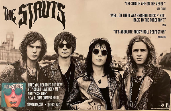 The Struts - Have You Heard - 11" x 17" Double Sided Album Promo Poster - p0342-2 - Shuga Records