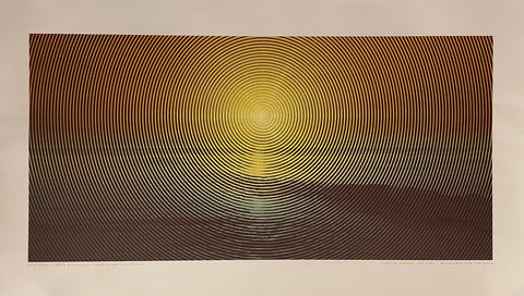 Circles Around the Sun - Interludes of the Dead - 16.25" x 29" Slikscreen Print p0380