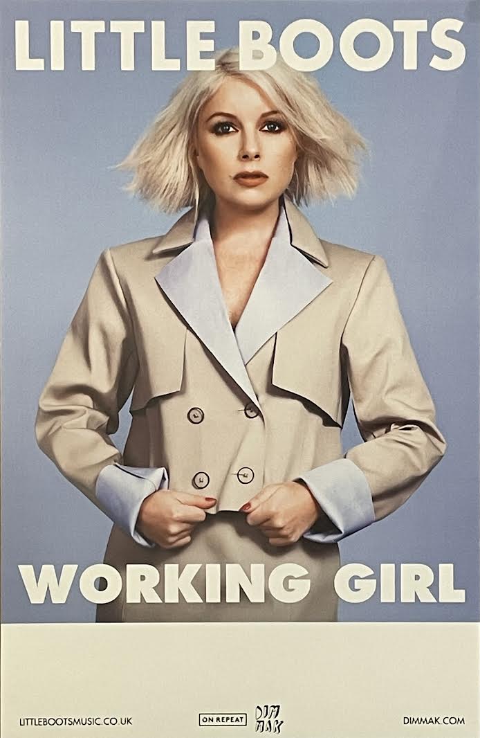 Little Boots - Working Girl - 11" x 17" Album Promo Poster - p0406-3 - Shuga Records