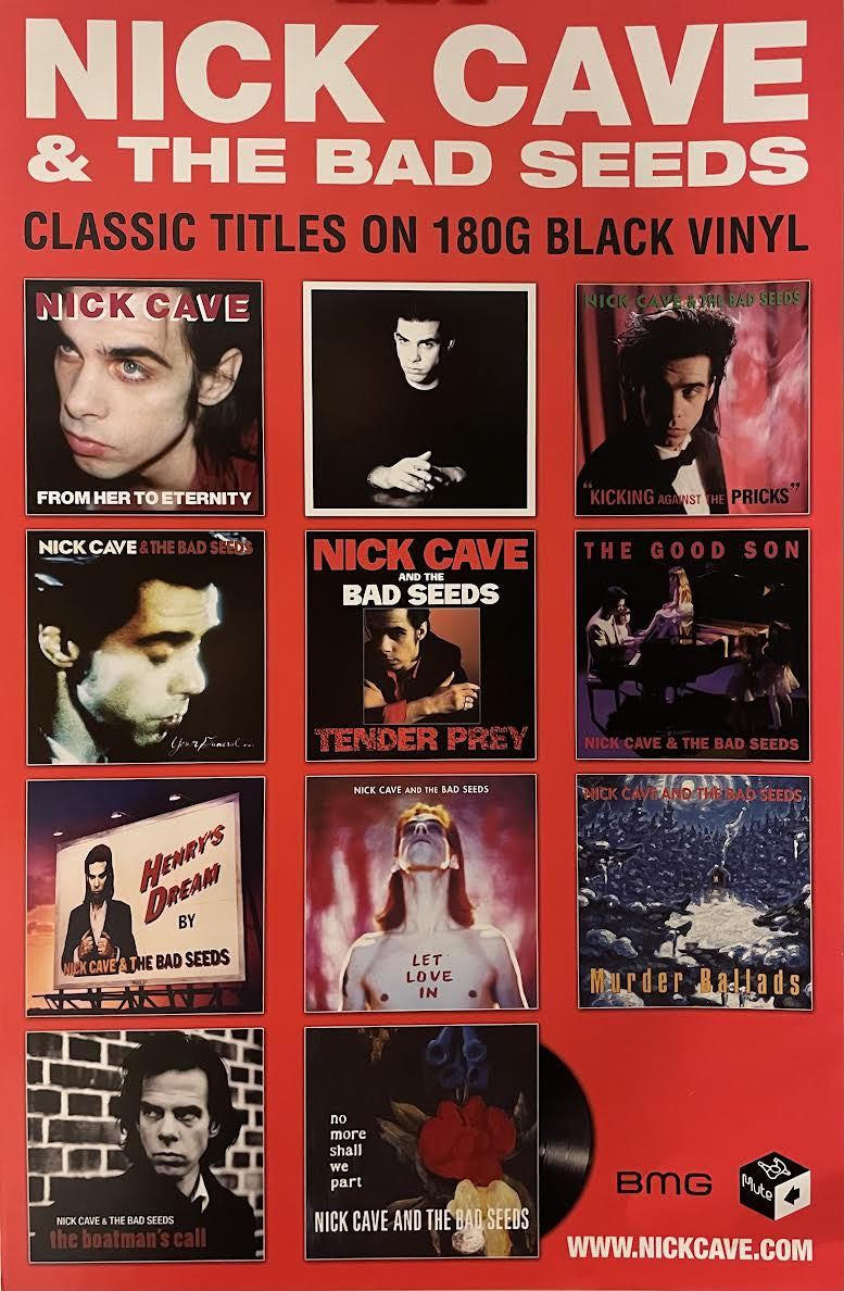 Nick Cave & The Bad Seeds - Classics - 11" x 17" Promo Poster p0048-1 - Shuga Records