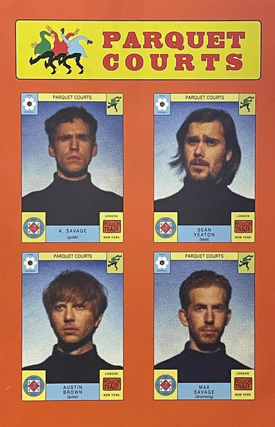 Parquet Courts - Wide Awaaaaake! - 11" x 17" Double Sided Album Promo Poster - p0407-1 - Shuga Records