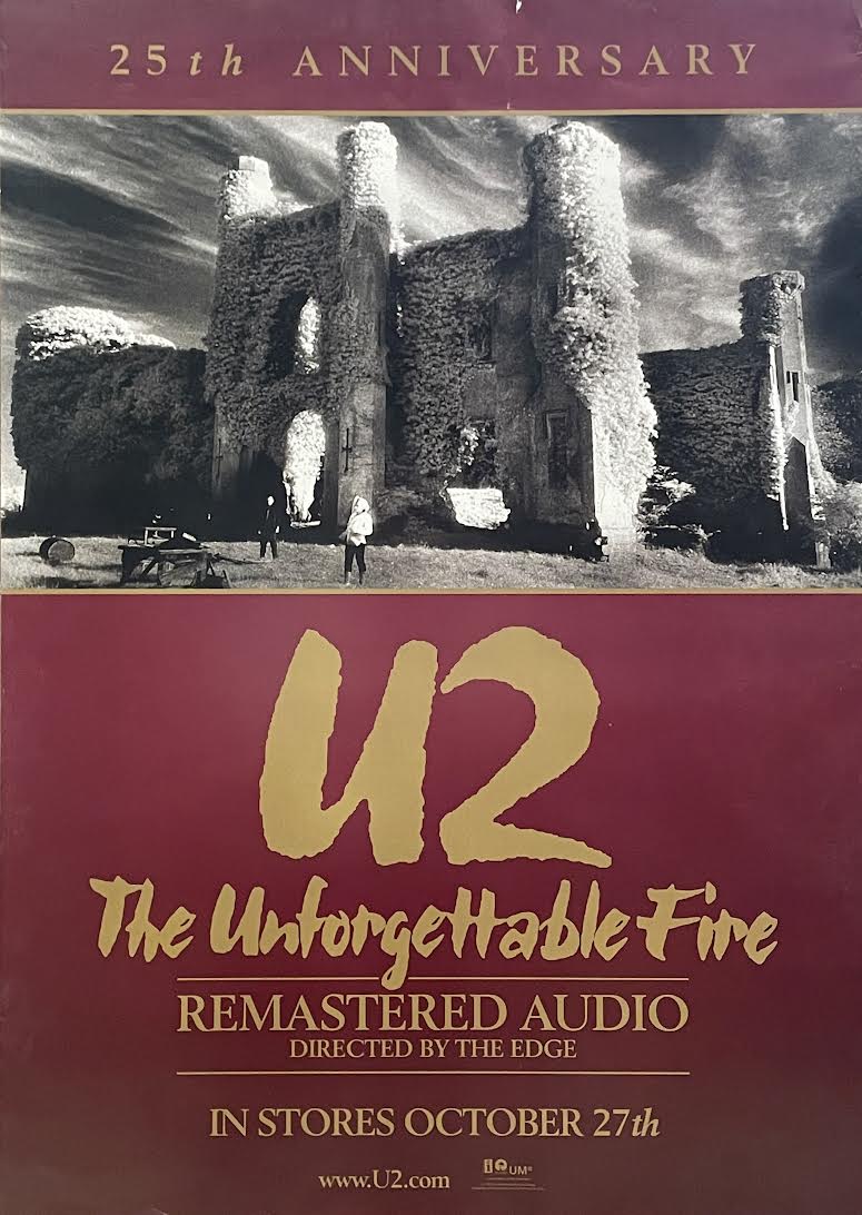 The Unforgettable Fire – Vinilo 180g Remasterizado – Álbum De U2 Grabado En El Castillo De Slane – Edición 25 Aniversario – Brian Eno Y Danny Lanois Producción