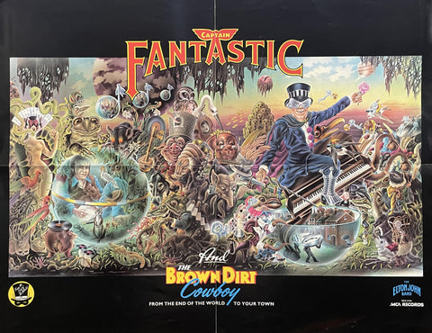 Captain Fantastic and the Brown Dirt Band - 17" x 22" Promo Poster p0293