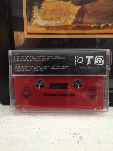The Nico Missile – Wonder Drug - New Cassette 2016 Quality Time USA Red Tape - Ohio Power Pop / Indie Rock / Punk - Shuga Records