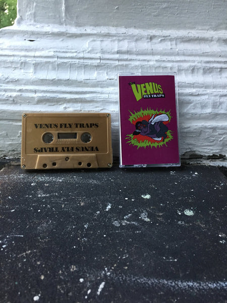The Venus Fly Traps - S/T EP - New Cassette - 2016 Quality Time Gold Tape - Cleveland, OH Gutter Pop / Garage Rock - Shuga Records