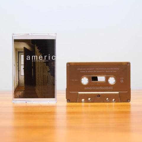 American Football ‎– American Football - New Cassette Tape 2016 Polyvinyl Gold Metallic & Download - Chicago Emo / Math Rock