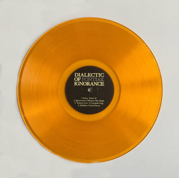 Pontiak ‎– Dialectic Of Ignorance - New Vinyl Record 2017 Limited Edition Thrill Jockey Translucent Yellow Vinyl + Download - Alt-Rock / Indie Rock - Shuga Records