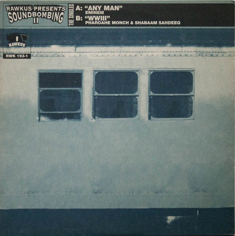Eminem / Pharoahe Monch & Shabaam Sahdeeq ‎– Any Man / WWIII - VG+ 12" Single Record 1999 USA Vinyl - Hip Hop