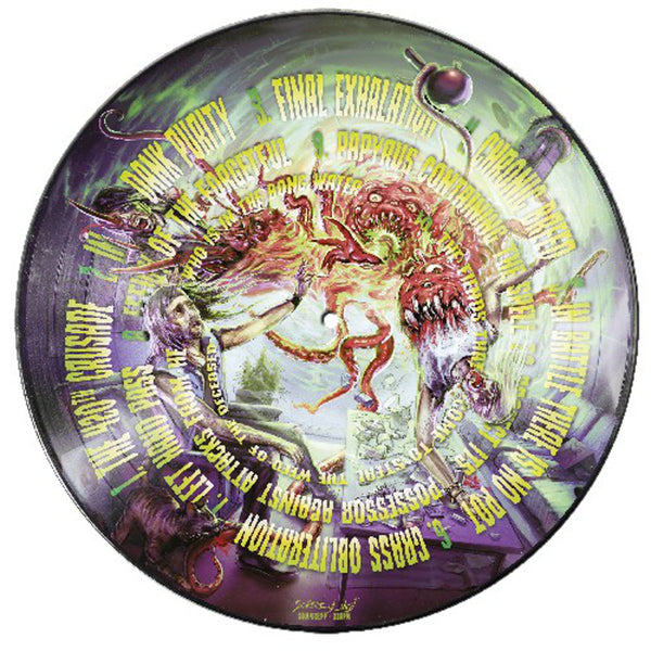 Cannabis Corpse ‎– Left Hand Pass - New Vinyl Record 2017 Season of Mist Limited Edition Picture Disc (Only 500 Copies Worldwide!) - Death Metal / Drugs - Shuga Records