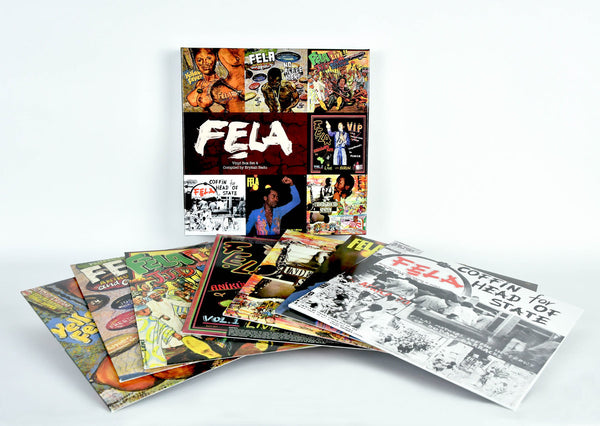 Fela Kuti ‎– Vinyl Box Set 4 (Compiled by Erykah Badu) - New Vinyl Record 2017 Knitting Factory Records Limited Edition 7 Lp Box Set with 20-Page Booklet and 16" x 24" Poster - Afrobeat / Funk - Shuga Records