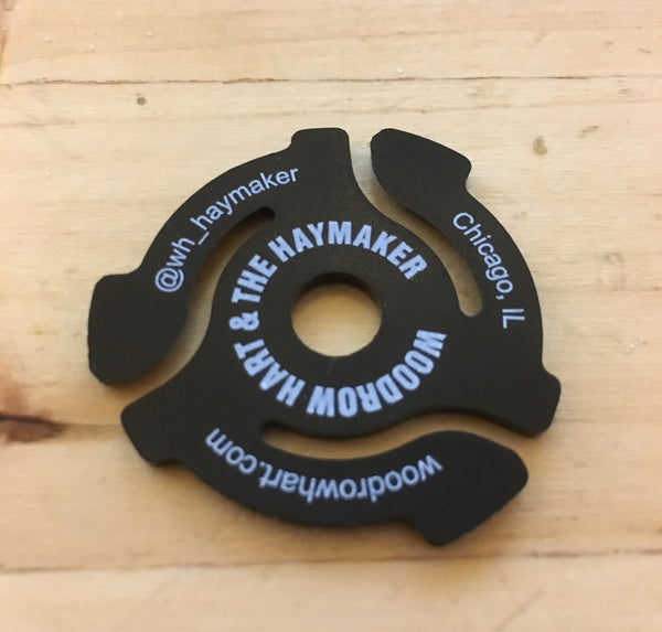 Woodrow Hart & the Haymaker - Portaits on The Wall - New 7" Vinyl 2018 The Mighty Ohio Records Pressing with 45 Adapter and Download - Chicago, IL Folk / Americana - Shuga Records