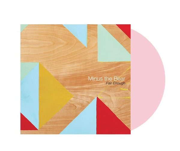 Minus The Bear ‎– Fair Enough - New Vinyl EP 2018 Suicide Squeeze Limited 180gram Reissue on 'Baby Pink' Colored Vinyl with Download - Alt / Math Rock - Shuga Records