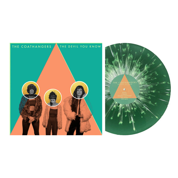 The Coathangers - The Devil You Know - New Vinyl 2019 Suicide Squeeze Limited Pressing on Gold / Bone / Double Mint Tri-Color Vinyl with Download - Garage Punk