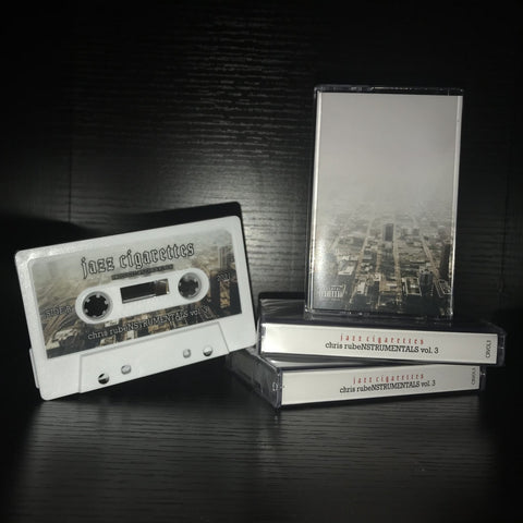 Chirs Ruben - Jazz Cigarettes chris rubeNSTRUMENTALS vol. 3 - New Cassette Tape 2021 USA Chicago - Hip Hop / Instrumental