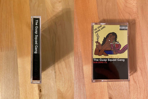 The Guap Squad Gang - Sub-Zero I.Q. - New Cassette Tape 2021 Self Released - Chicago Hip Hop /  Dancepunk / Funk /