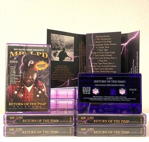 Mr. LPD – Return Of The Pimp (1997) - New Cassette 2021 Tape House USA Purple Tape - Hip Hop / Dirty South