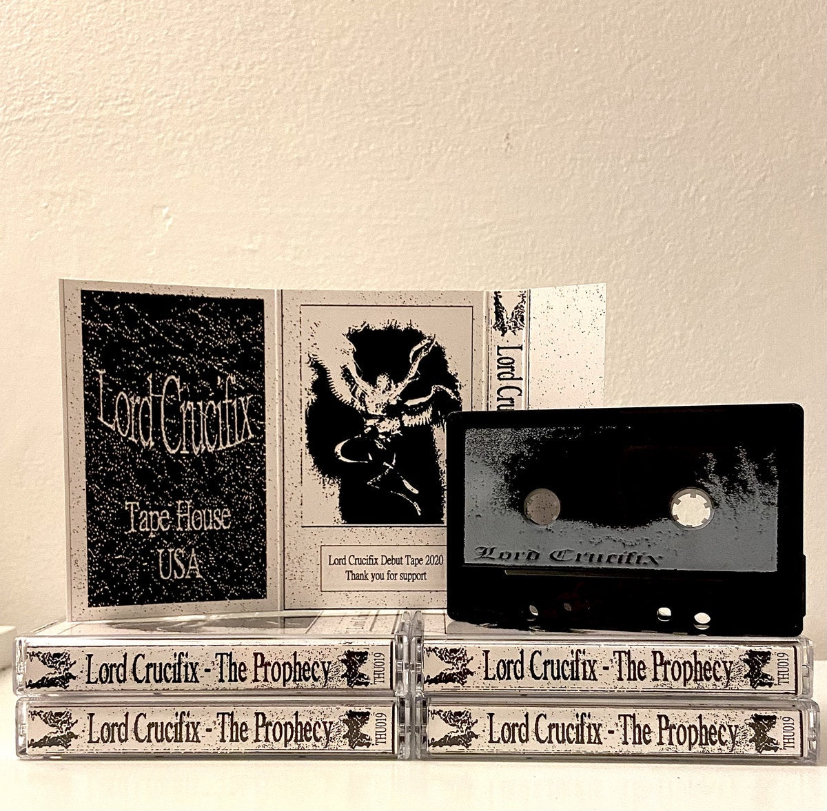Lord Crucifix - The Prophecy - New Cassette 2021 Tape House USA Hand Number Tape - Hip Hop / Dirty South / Phonk - Shuga Records