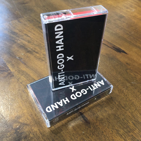 Anti-God Hand - X - New Cassette Record 2021 American Decline Red Tape - Black Metal / Sludge