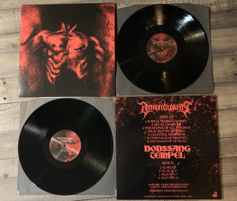 Demonologists / Dodssang Tempel – Demonologists / Dodssang Tempel - New LP Record 2022 Phage Tapes Liquid Death USA Vinyl - Power Electronics / Noise