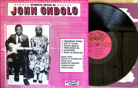 John Ondolo - Hypnotic Guitar Of John Ondolo - New LP Record 2022 Mississippi Vinyl - Kenyan Folk / Blues / Rock & Roll