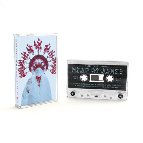 Sleep Party People – Heap Of Ashes - New Cassette 2022 Joyful Noise Tape - Alternative Rock / Experimental