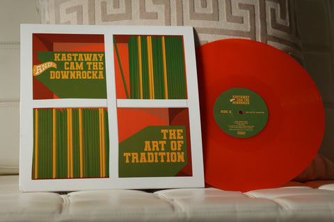 Kastaway and Cam The Downrocka - The Art of Tradition  - New LP Record 2022 Counter Weight Orange Vinyl - Chicago Hip Hop / Boom Bap