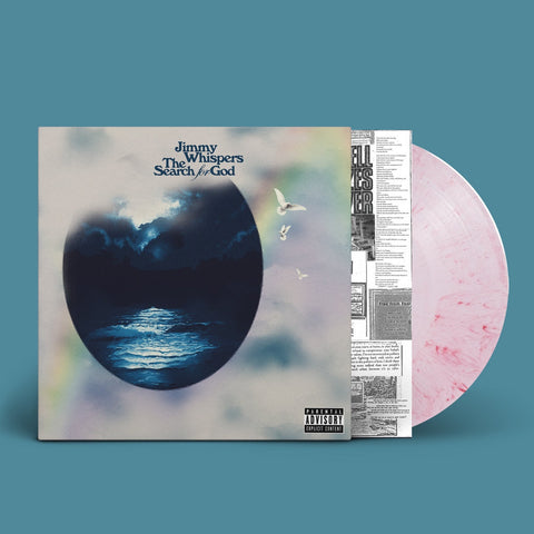 Jimmy Whispers - The Search for God - New LP Record 2023 Carpark Cotton Candy Vinyl - Indie Pop / Lo-Fi