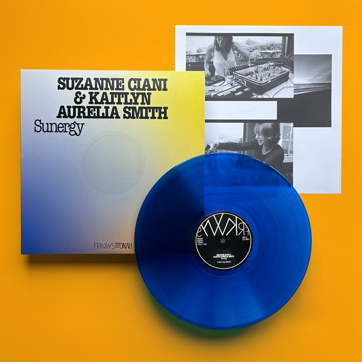 Kaitlyn Aurelia Smith & Suzanne Ciani – Sunergy - New LP Record 2023 RVNG INTL. Pacific Blue Vinyl - Ambeint Electronic / Experimental / Buchla