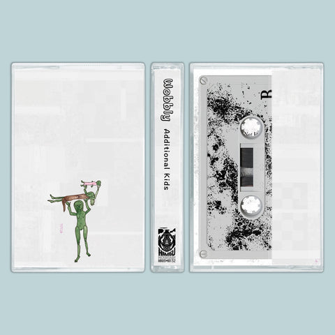 Wobbly - Additional Kids - New Cassette 2023 Hausu Mountain Tape - Experimental Electronic / Synth Pop