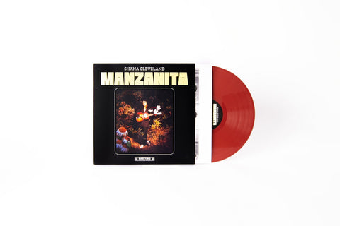 Shana Cleveland – Manzanita - New LP Record 2023 Hardly Art Maroon Vinyl - Indie Rock / Psychedelic / Folk