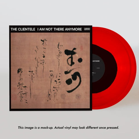 The Clientele – I Am Not There Anymore - New 2 LP Record 2023 Merge Black-in-red Vinyl - Indie Pop / Psychedelic
