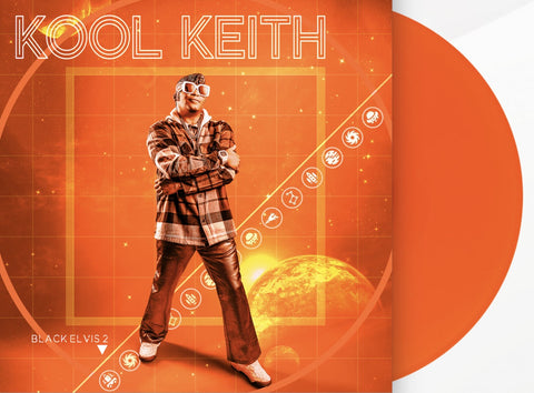 Kool Keith - Black Elvis 2 - New LP Record 2023 Mello Music Group Electric Orange Vinyl - Hip Hop